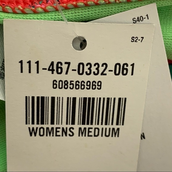 Abercrombie and Fitch | Size M | Red Floral Tie Sides Bikini Swim Bottom NWT - Picture 12 of 12